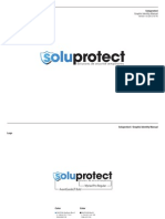 Charte graphique (manuel d'identité) Soluprotect, Vallauris 