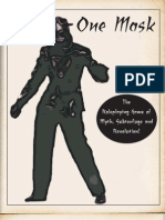One Mask: The Roleplaying Game of Myth, Subterfuge and Revolution!