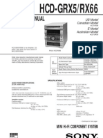 Sony+HCD-GRX5 RX66