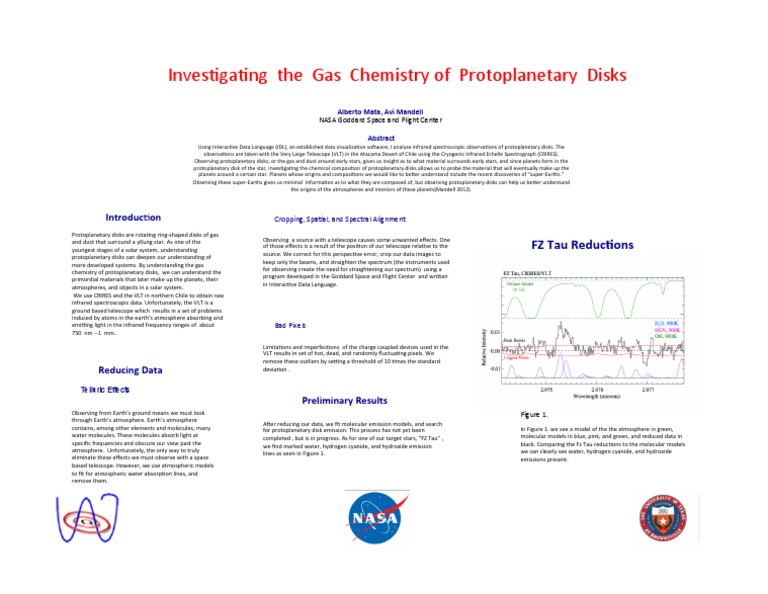 Gas Chemistry in Protoplanetary Disks | PDF | Planets | Infrared