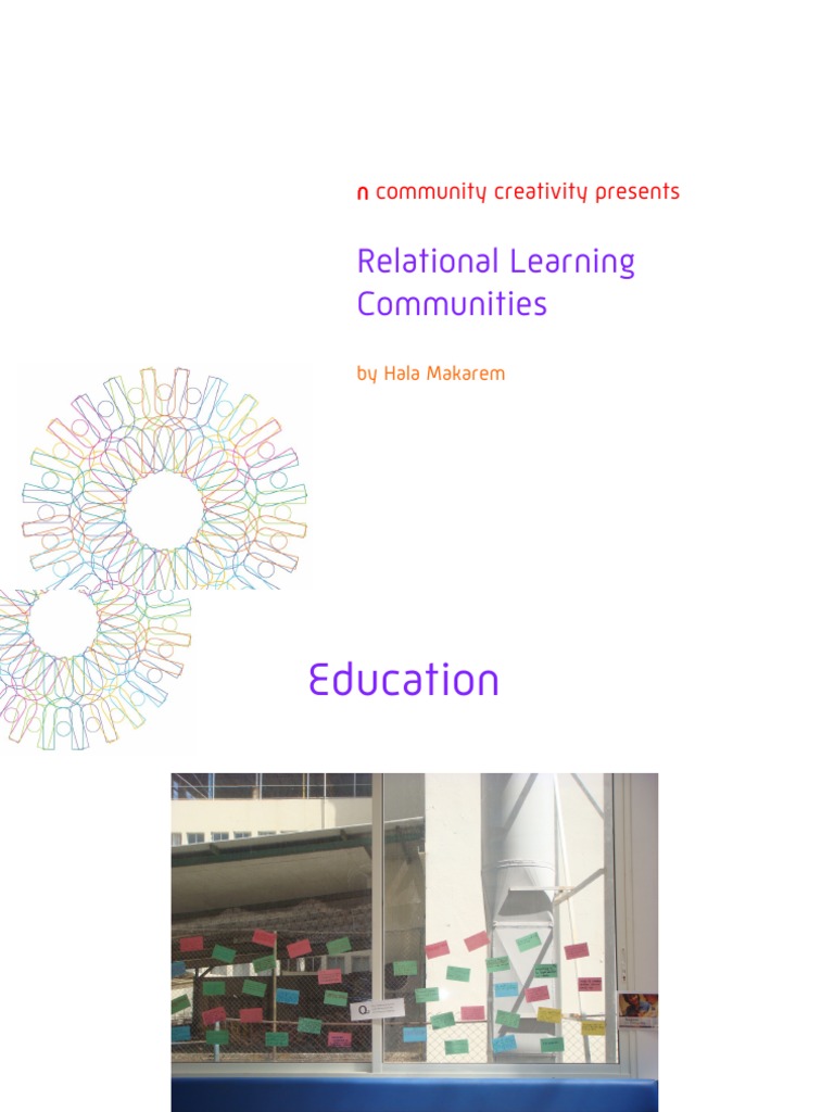 Relational Learning Communities Overview | PDF | Career & Growth