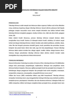 Download Peran Teknologi Informasi Dalam Industri Kreatif by irherry SN111544607 doc pdf