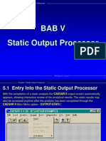 Bab 05 Static Ouput Processor