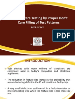 Power Aware Testing by Proper Don't Care Filling