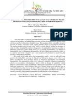 Dialektika Dan Refleksi Kritis Realitas "Sustainability" Dalam Praktik Sustainability Reporting: Sebuah Narasi Habermas