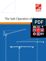 The Safe Operation of Cranes