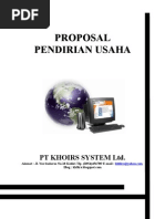 Download Proposal Usaha by bocah bagus SN11157122 doc pdf