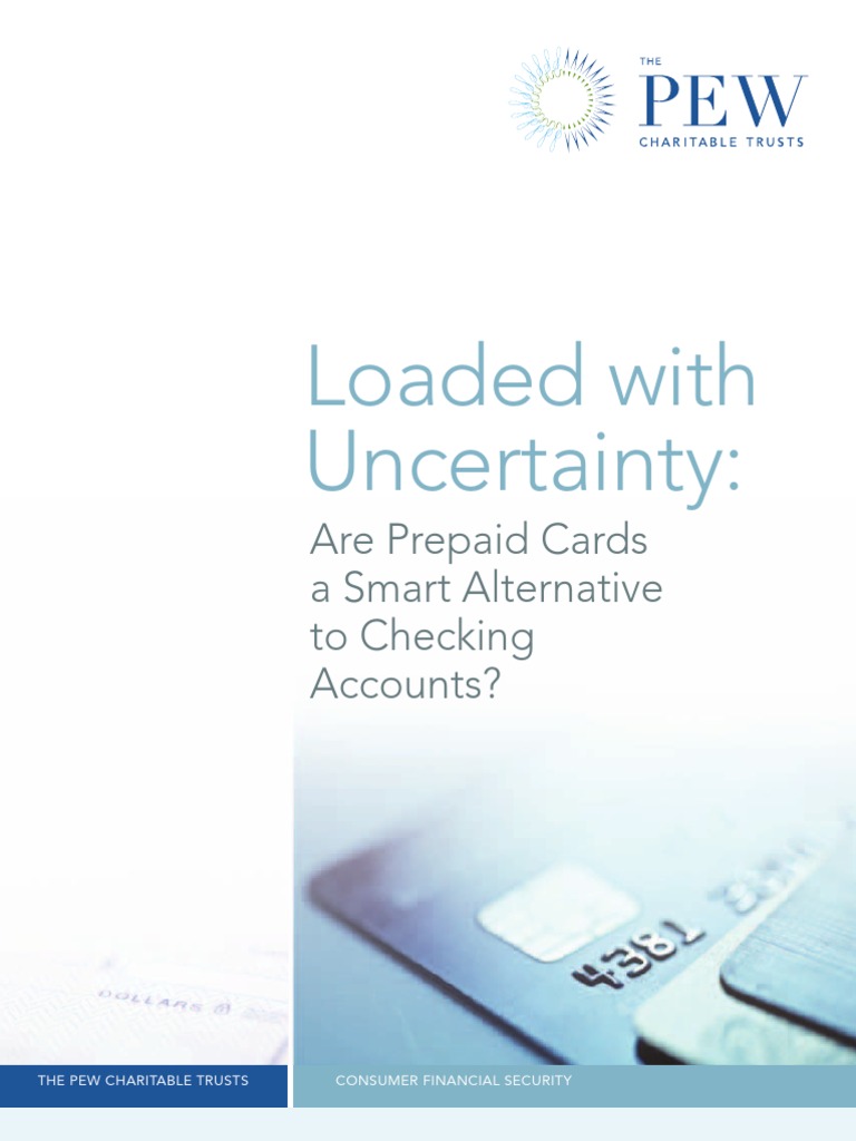 Pew Prepaid Checking Report - 9'12 | PDF | Debit Card | Overdraft