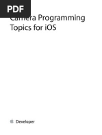 Camera Programming Topics For iOS