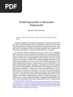 Politik Egemenlik ve Ekonomik Bağımsızlık - Che Guevara