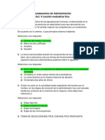 Act. 4 Lección Evaluativa 1 - Fundamentos de Administración