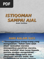 Download Istiqomah Sampai Ajal Menjemput Nyawa by Andri Zulfikar SN11158847 doc pdf