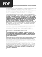 Carta de Salvaguarda  Auditoría financiera  Contabilidad