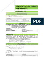 Expressing Conditions, Wishes and Regrets: 1.-Types of Conditionals