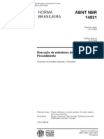 NBR 14931 - 2004 - Execução de Estruturas de Concreto - Proc