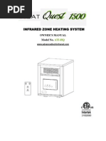 Download Heat Quest 1500 Infrared Heater Owners Manual by InfraredHeatStore SN111596525 doc pdf
