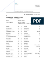 Verb Mit Präp, (In) Transitiv