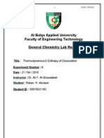 General Chemistry Lab Report9