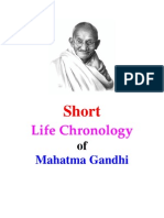 Gandhi Life_Chronology_ Short