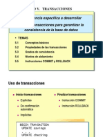 Administracion de Transacciones