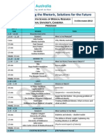 Obesity Australia Summit Program 31-10-12