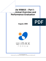 WiMAX Part1 Overview and Performance
