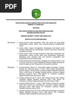 Download PERDA NO 14 TH 2011 Sarang Burung Walet by Subhan Maha Leh SN111624394 doc pdf