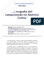 La Tragedia Del Campesinado en A.L