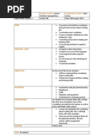 Lesson Plan Student Teacher: Cooperative Teacher