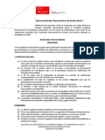 Convocatoria Becas Santander Iberoamerica de Grado 2013-1