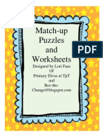 Match-Up Cover Sheet2