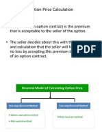 Option Price Calculation