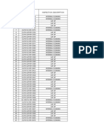 Internal Cleaning and Lay-up Rfi Log