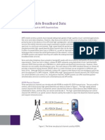 HSDPA Mobile Broadband Data