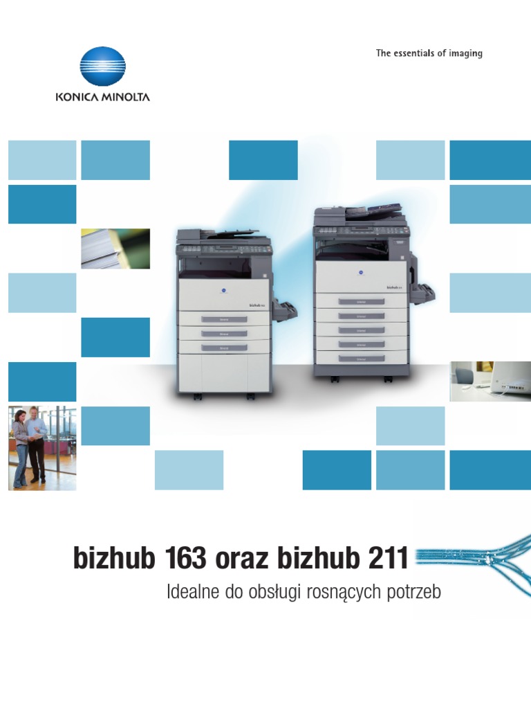 Konica Minolta bizhub 211 Broszura informacyjna