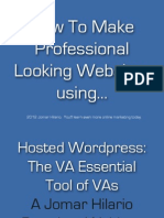 Hosted Wordpress Plugins Premium Webinar PDF by Jomar Hilario