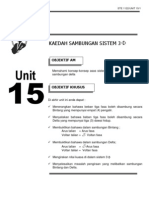 Unit 9 - Kaedah Sambungan Sistem 3 Fasa NOTA DAN LATIHAN
