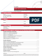 Cc Application Form 2012
