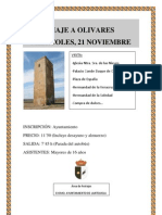 Cartel Viaje A Olivares