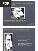 AnimaÇÃo - CentenÁrio Do Nascimento de Miguel Torga