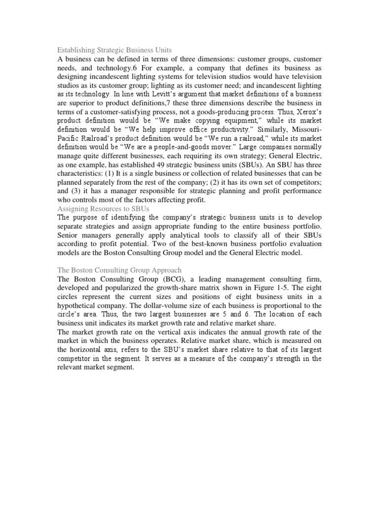 BCG | PDF | Business Economics | Marketing