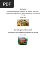 Download Ala Carte Menu Dan Table dHote by aldi rivaldi SN111671813 doc pdf