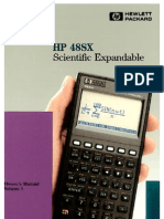 HP48SX Owner Manual Vol 1