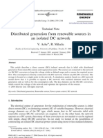 Distributed Generation Isolated DC Network