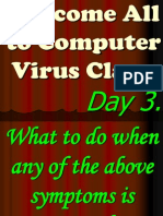 Welcome To Day 3-Computer Virus