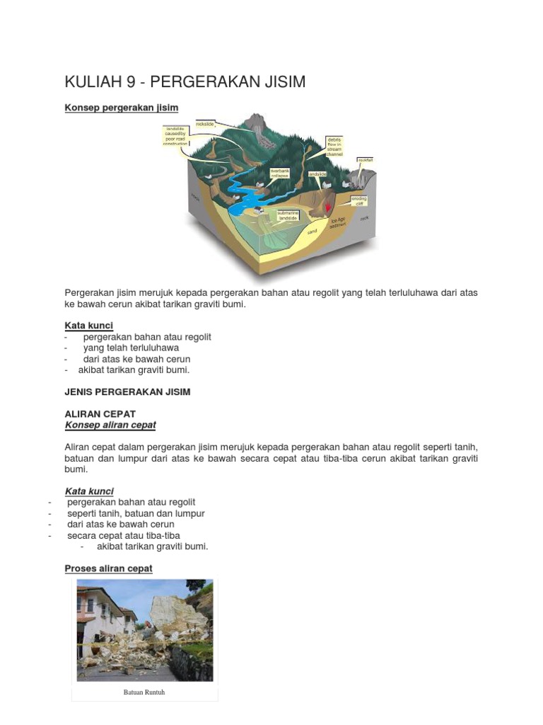 Pergerakan Jisim dan Faktor Geografi | PDF