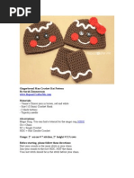 Download Crochet Gingerbread Man Hat by Sarah Zimmerman SN111682737 doc pdf