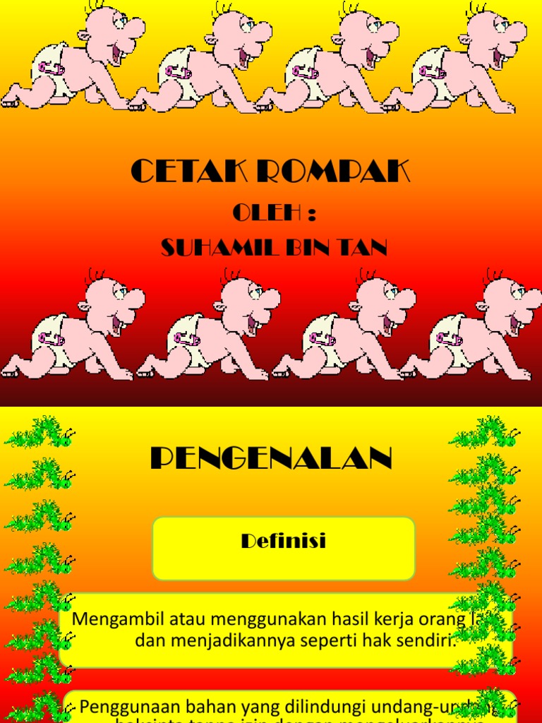 Cetak Rompak | PDF