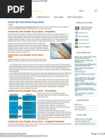 Contoh Dan Cara Menulis Essay (Esai)