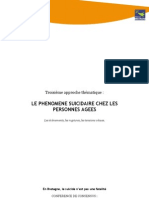 TMO Régions - CCPS 5. Le Phénomène Suicidaire Chez Les Personnes Âgées